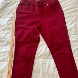 Red Chicos the Platinum Jeggings Size 1